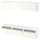 BESTÅ - BESTÅ TV bench, white/Selsviken high-gloss/white, 180x42x185 cm