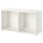 BESTÅ TV bench, white, 120x40x64 cm