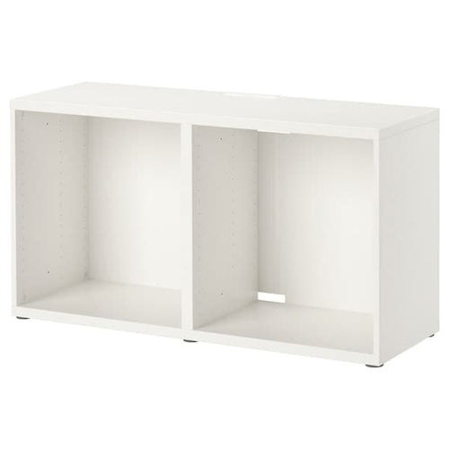 BESTÅ - TV bench, white, 120x40x64 cm