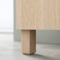 BESTÅ - TV bench with doors and drawers, white stained oak effect/Lappviken/Stubbarp white stained oak effect, 240x42x74 cm - best price from Maltashopper.com 49297995