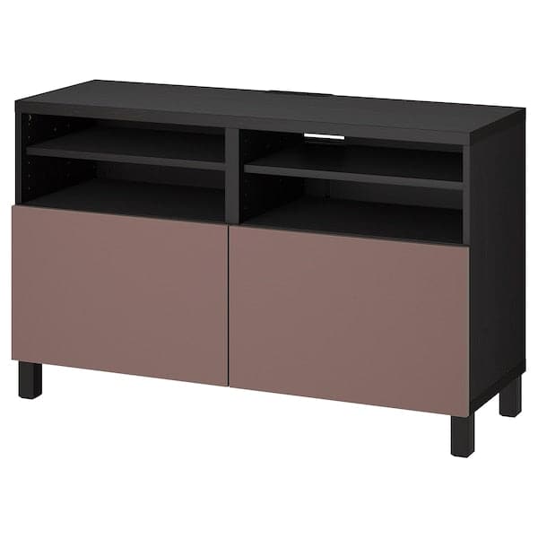 BESTÅ - TV cabinet with doors , 120x42x74 cm