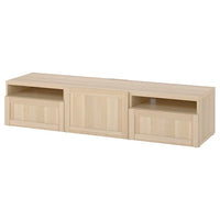 BESTÅ - TV cabinet with drawers and door , 180x42x39 cm - best price from Maltashopper.com 79420296