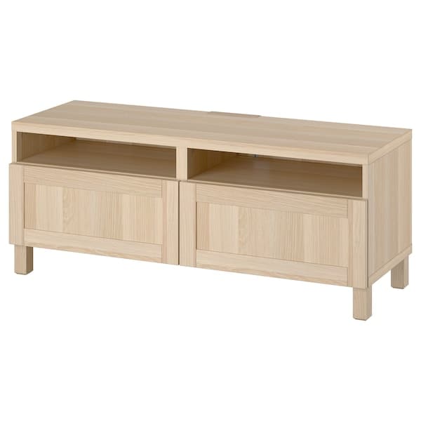 BESTÅ - TV cabinet with drawers , 120x42x48 cm - best price from Maltashopper.com 79435882