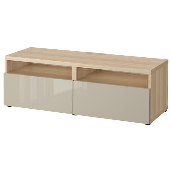 BESTÅ - TV cabinet with drawers , 120x42x39 cm - best price from Maltashopper.com 49399282