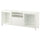 BESTÅ TV bench with drawers, Lappviken/Sindvik white clear glass, 180x42x74 cm