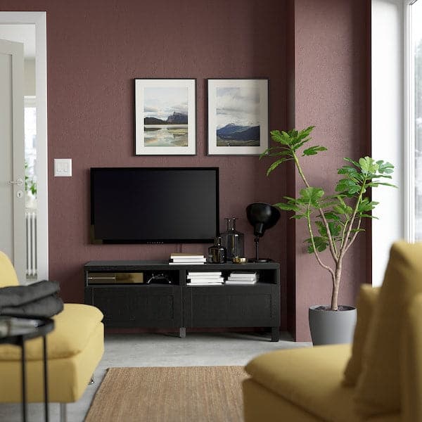 BESTÅ - TV cabinet with drawers , 120x42x48 cm - best price from Maltashopper.com 39399193