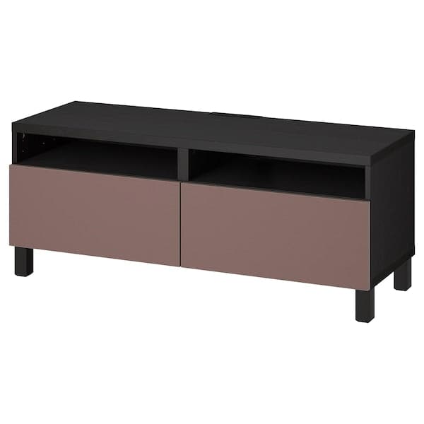 BESTÅ - TV cabinet with drawers , 120x42x48 cm
