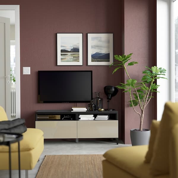Ikea BESTÅ - TV cabinet with drawers , 120x42x48 cm