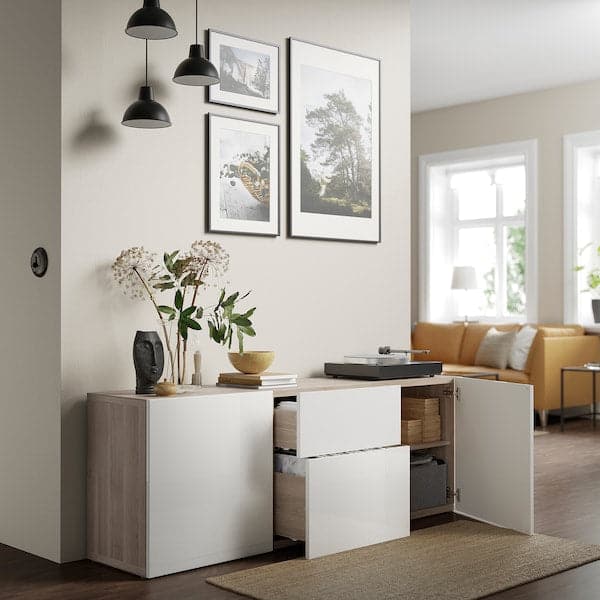BESTÅ - Furniture with drawers , 180x42x65 cm - best price from Maltashopper.com 39325178