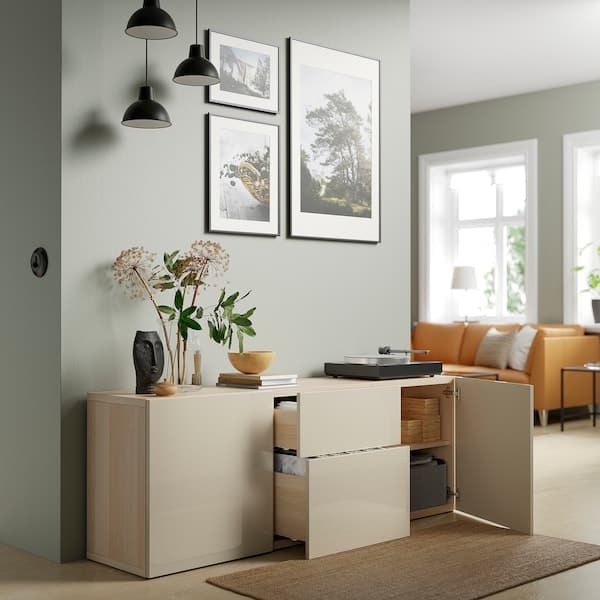 BESTÅ - Furniture with drawers , 180x42x65 cm - best price from Maltashopper.com 59412669