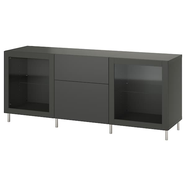 BESTÅ - Mobili con cassetti, grigio scuro Lappviken/Sindvik grigio scuro, - Premium  from Ikea - Just €425.99! Shop now at Maltashopper.com