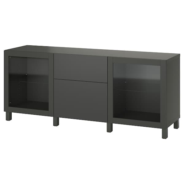 BESTÅ - Mobili con cassetti, grigio scuro Lappviken/Sindvik/Stubbarp grigio scuro, - Premium  from Ikea - Just €411.99! Shop now at Maltashopper.com