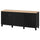 BESTÅ - BESTÅ Storage combination with drawers, Sindvik black/Lappviken/Stubbarp black-brown, 180x42x76 cm