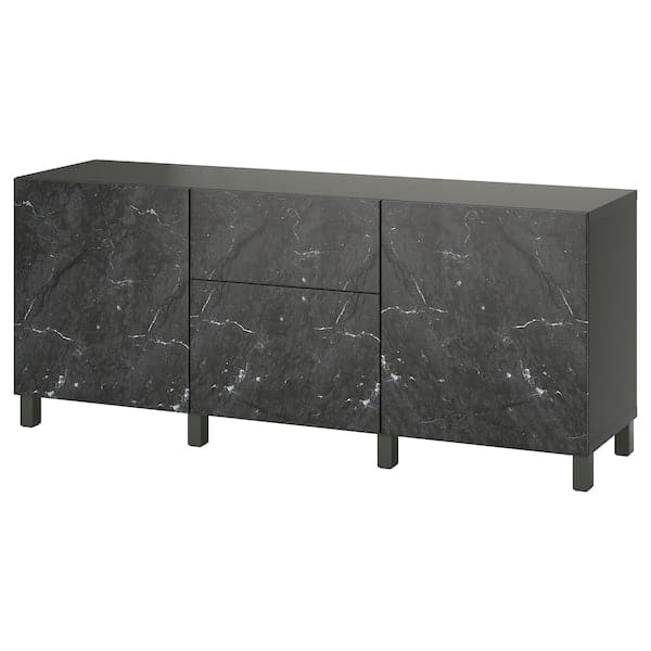 BESTÅ - Storage combination with drawers, 180x42x74 cm - best price from Maltashopper.com 49508083