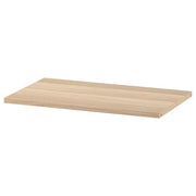 Ikea BESTÅ - Shelf, white stained oak effect, 56x36 cm