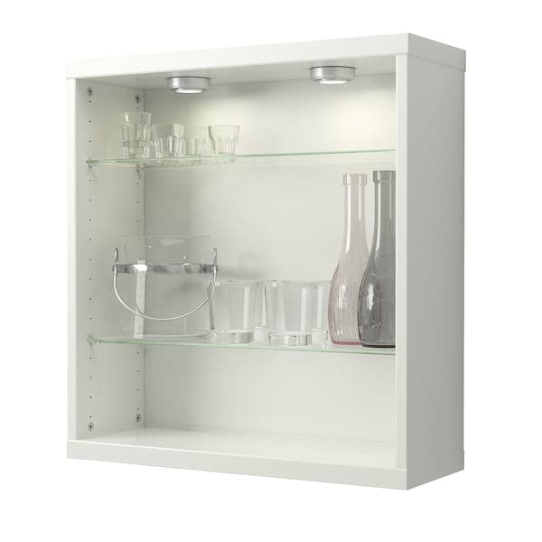 BESTÅ - Glass shelf, glass, 56x16 cm - best price from Maltashopper.com 00295530