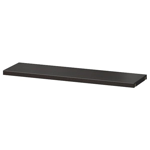 BESTÅ - Shelf, black-brown, 56x16 cm