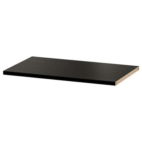 BESTÅ - Shelf, black-brown, 56x36 cm