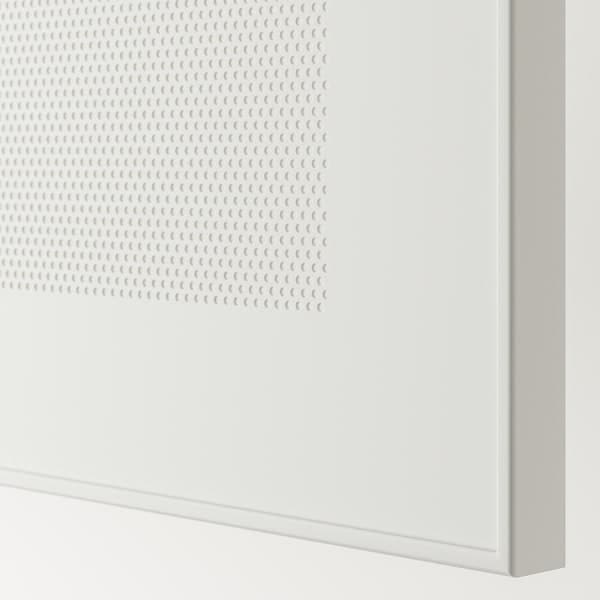 BESTÅ - Shelf unit with doors, white/Mörtviken white, 120x42x38 cm - best price from Maltashopper.com 99426202