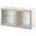 BESTÅ - BESTÅ Shelf unit with doors, white/Sindvik light grey-beige, 120x42x64 cm