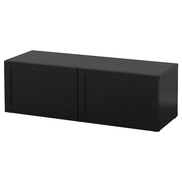 BESTÅ - Shelf with doors , 120x42x38 cm - best price from Maltashopper.com 49047416