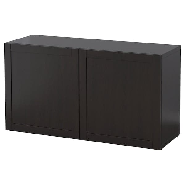 Ikea BESTÅ - Shelf with doors , 120x42x64 cm