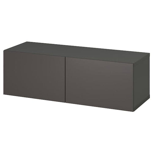 BESTÅ - Shelf unit with doors, 120x42x38 cm