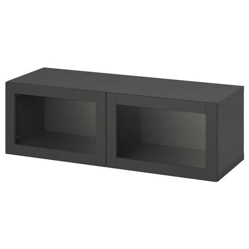 BESTÅ - Shelf unit with doors, 120x42x38 cm