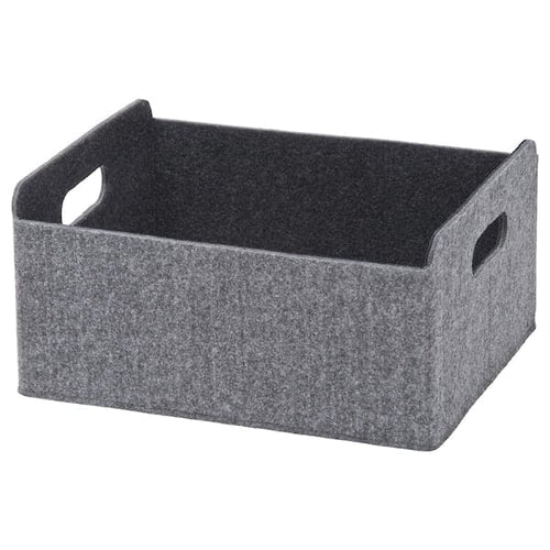 BESTÅ - Box, grey, 25x31x15 cm