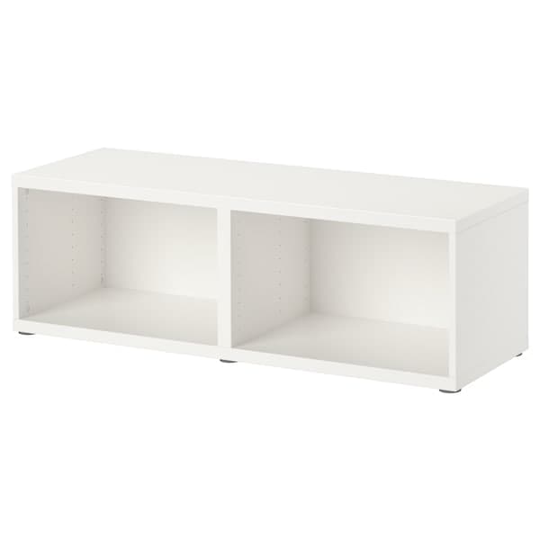 BESTÅ - Frame, white, 120x40x38 cm - best price from Maltashopper.com 60245844