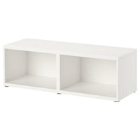 BESTÅ frame, white, 120x40x38 cm