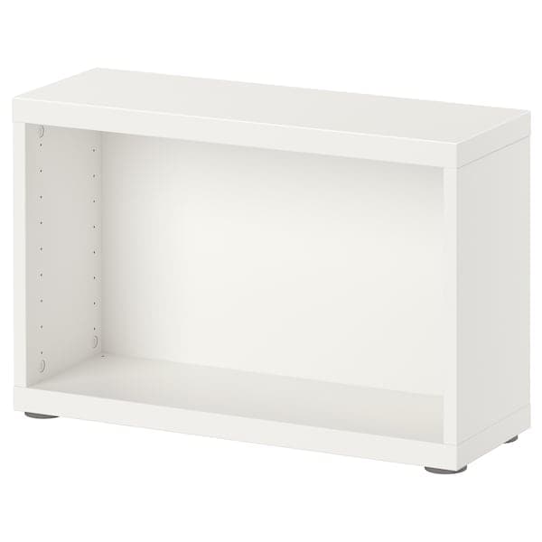BESTÅ - Frame, white, 60x20x38 cm - best price from Maltashopper.com 00245917