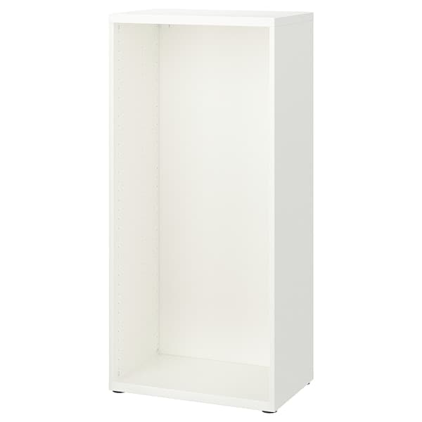 BESTÅ - Frame, white, 60x40x128 cm - best price from Maltashopper.com 40245840