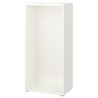 BESTÅ frame, white, 60x40x128 cm