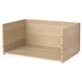 BESTÅ drawer frame, white stained oak effect, 60x25x40 cm