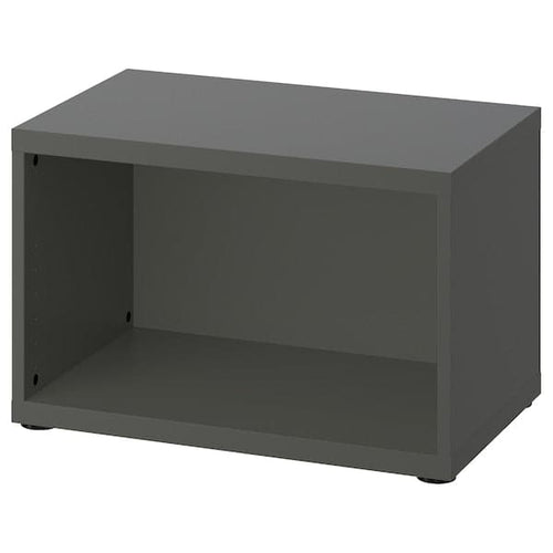 BESTÅ - Frame, dark grey, 60x40x38 cm