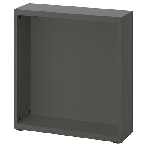 BESTÅ - Frame, dark grey, 60x20x64 cm