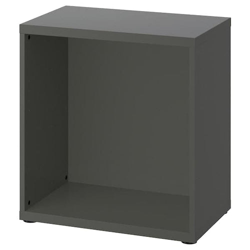 BESTÅ - Frame, dark grey, 60x40x64 cm