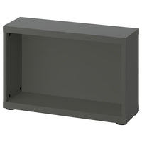 BESTÅ frame, dark grey, 60x20x38 cm