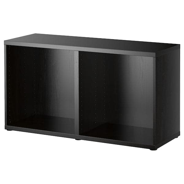 BESTÅ - Frame, black-brown, 120x40x64 cm - best price from Maltashopper.com 50245953