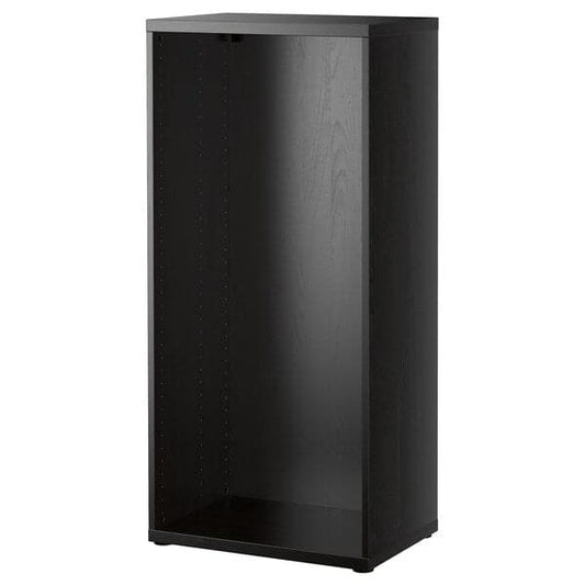 Ikea BESTÅ - Frame, black-brown, 60x40x128 cm