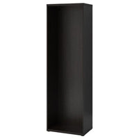 BESTÅ frame, black-brown, 60x40x192 cm