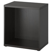 BESTÅ frame, black-brown, 60x40x64 cm