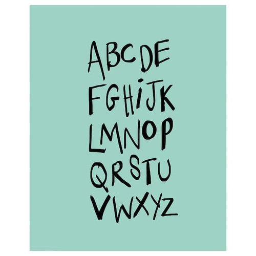 BILD poster, Alphabet, 40x50 cm