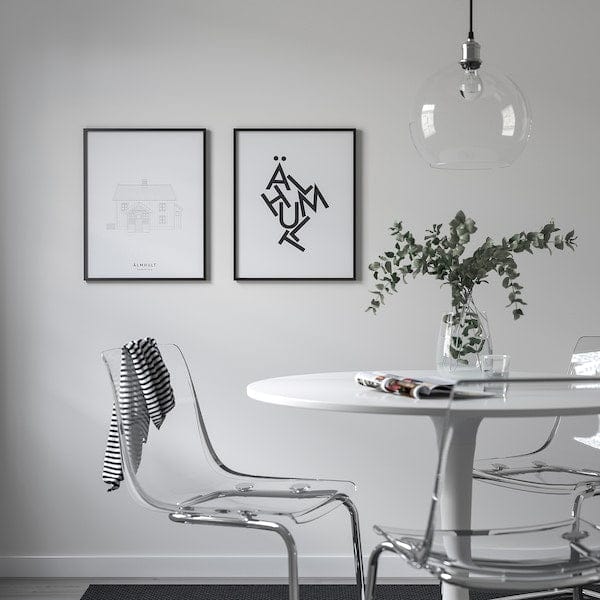 Ikea BILD - Poster, Swedish country house, Älmhult,40x50 cm