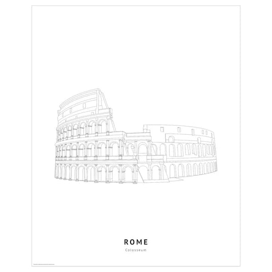 Ikea BILD - Poster, Colosseum, Rome,40x50 cm