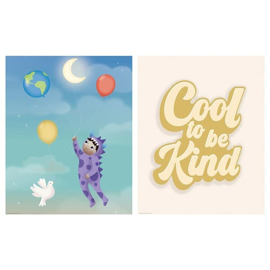 Ikea BILD - Poster, cool to be kind dorato, , 40x50 cm