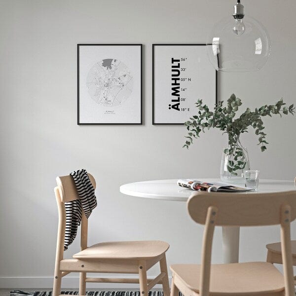 Ikea BILD - Poster, coordinates, Älmhult,40x50 cm