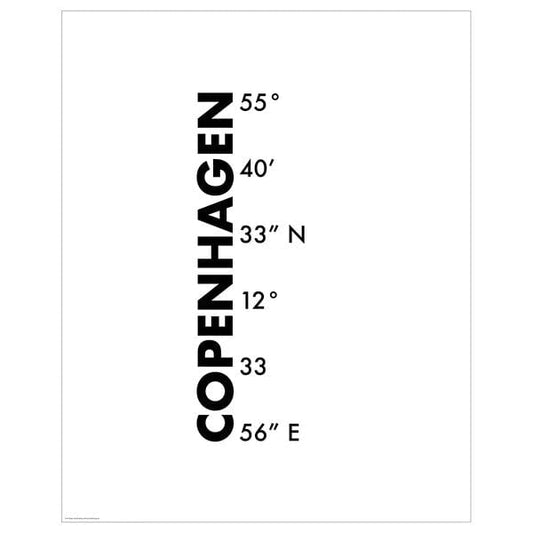 Ikea BILD - Poster, coordinates, Copenhagen,40x50 cm