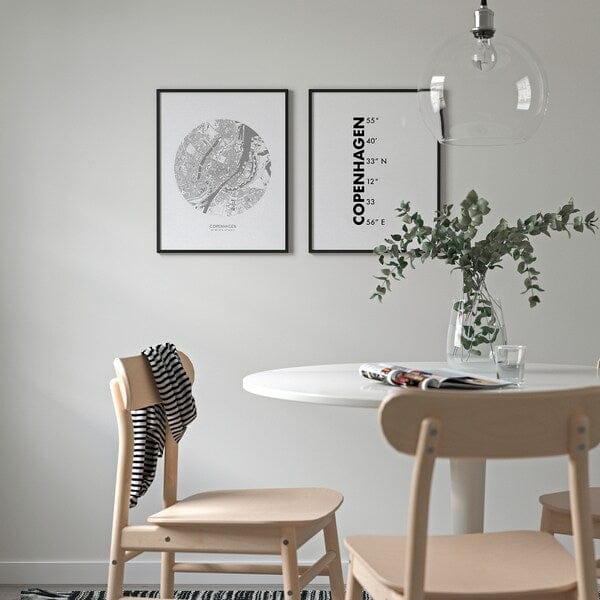 Ikea BILD - Poster, coordinates, Copenhagen,40x50 cm